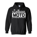 Faded Tat Sweatshirt- black Hoodie - Defiance Lifestyle, Race Apparel - Casual to Custom