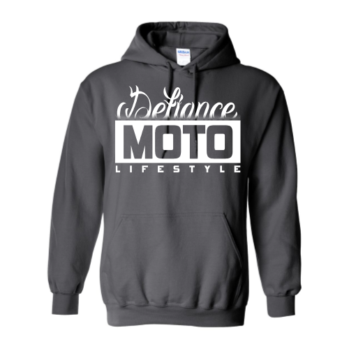 Faded Tat Sweatshirt - Charcoal Hoodie - Defiance Lifestyle, Race Apparel - Casual to Custom
