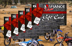 Gift Card - Defiance Lifestyle, Race Apparel - Casual to Custom