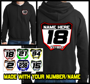 Personalized motocross hoodies hotsell