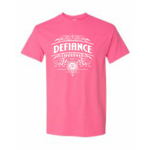 Podium T-Shirt - pink - Defiance Lifestyle, Race Apparel - Casual to Custom