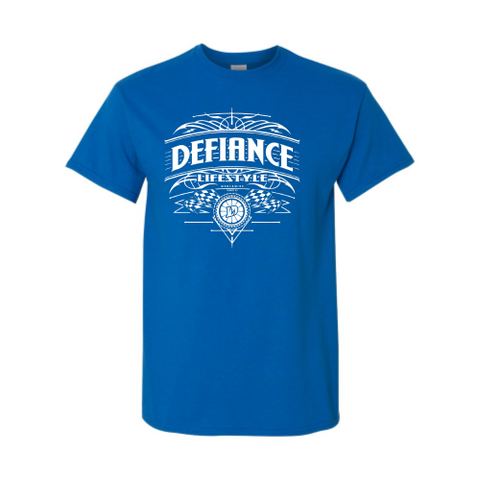 Podium T-Shirt - blue - Defiance Lifestyle, Race Apparel - Casual to Custom