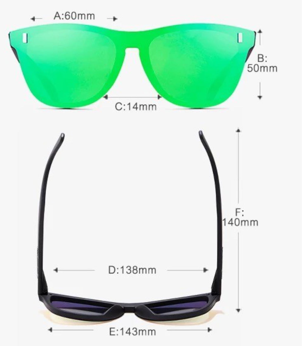 Sunglasses - Revolt Polarized Mirrored lenses - DefianceLifestyle