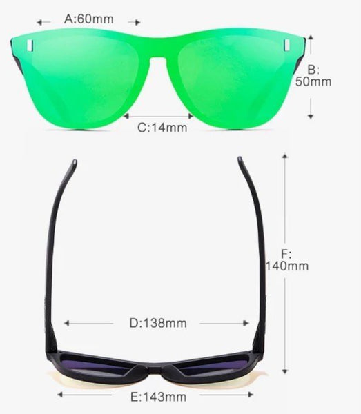 Sunglasses - Revolt Polarized Mirrored lenses
