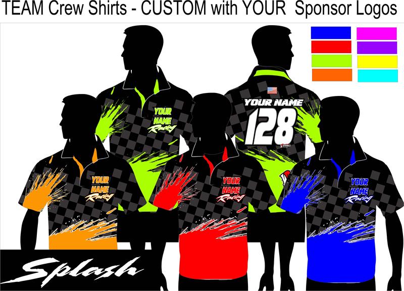 Splash Polo Semi Custom - Defiance Lifestyle, Race Apparel - Casual to Custom