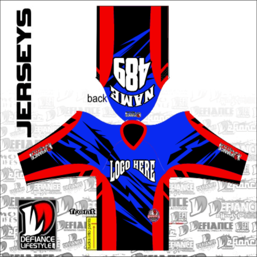 Custom Race  Jersey -  Star Struck Defiance Lifestyle - DefianceLifestyle