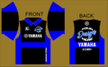 team BLU Polo Semi Custom - Defiance Lifestyle, Race Apparel - Casual to Custom