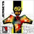 Custom Race  Jersey -  Tie Dye Defiance Lifestyle - DefianceLifestyle