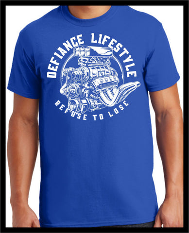 True Muscle T-Shirt - blue - Defiance Lifestyle, Race Apparel - Casual to Custom