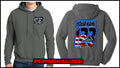 Custom USA Sweatshirt - Charcoal - Defiance Lifestyle, Race Apparel - Casual to Custom