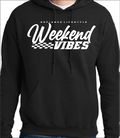 Weekend VIBES Racing - black Hoodie - DefianceLifestyle